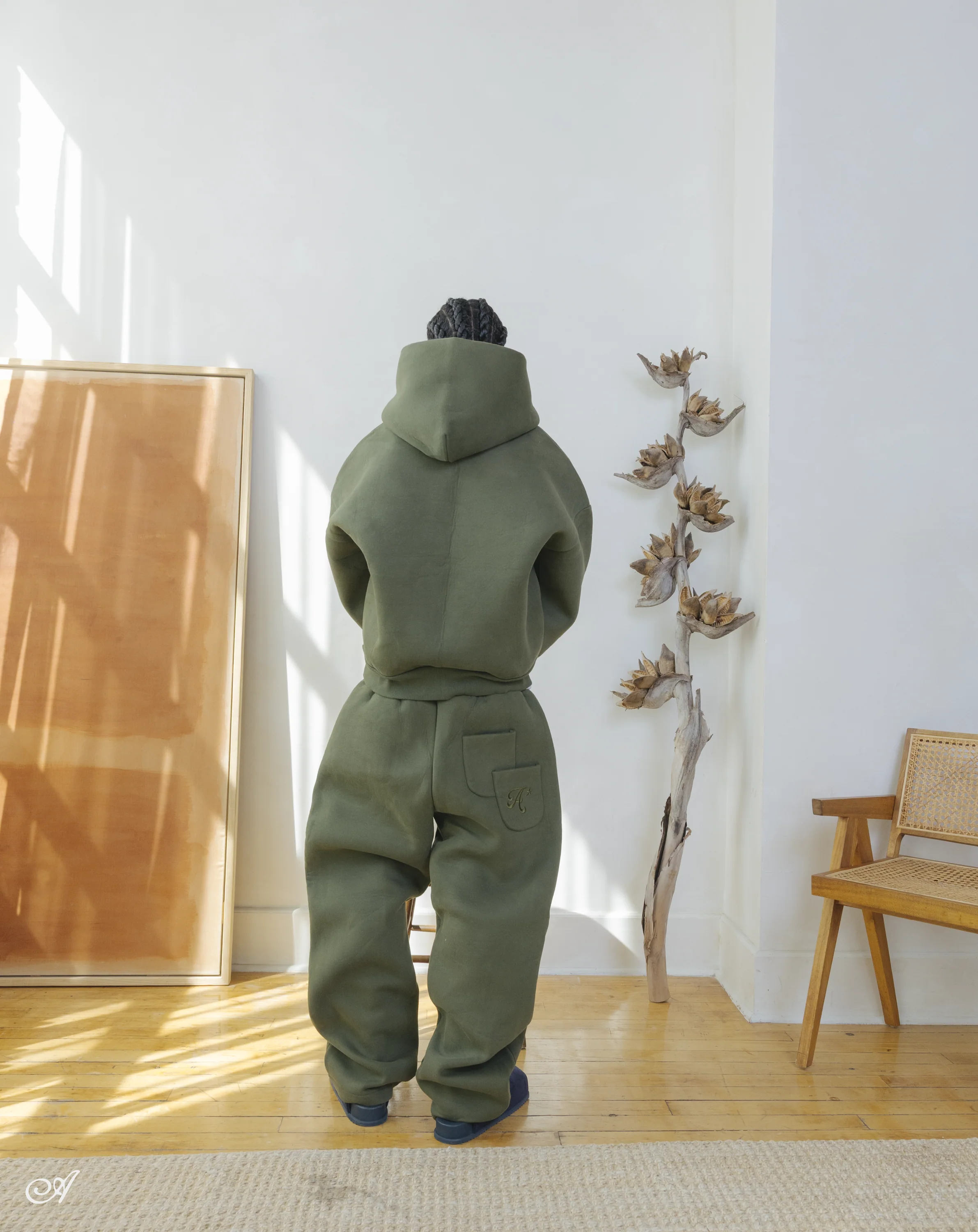 V2 Hoodie In Matcha - Image 3