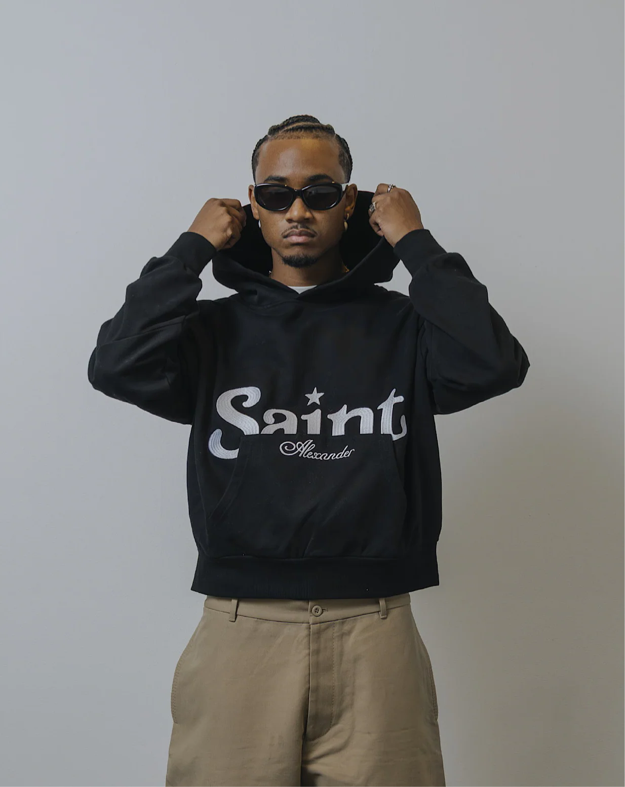 Saint Reimagined Hoodie In Night - Image 3